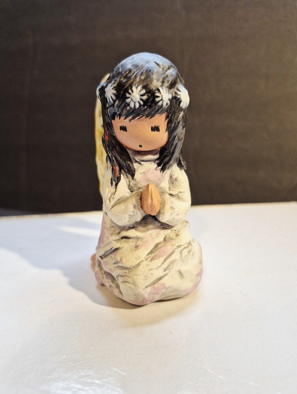 Goebel DeGrazia Little Prayer Figurine With Box 1986  Western Germany 3.5"